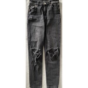 American Eagle Strigid Women's Jeans Distressed sz000 Reg Classic HRise Faded